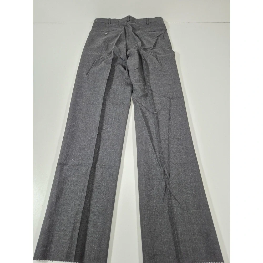 VTG John Alexander Dress Pants Mens 34x36 Gray Wool Pleated Classic USA Formal